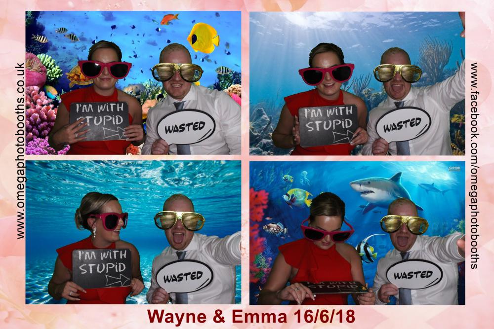 Emma & Wayne's Wedding | View more photos from the event at gallery.omegaphotobooths.co.uk/u/Omega-Photobooths/Emma-Waynes-Wedding
